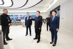 傅祖民慰问一线工作人员